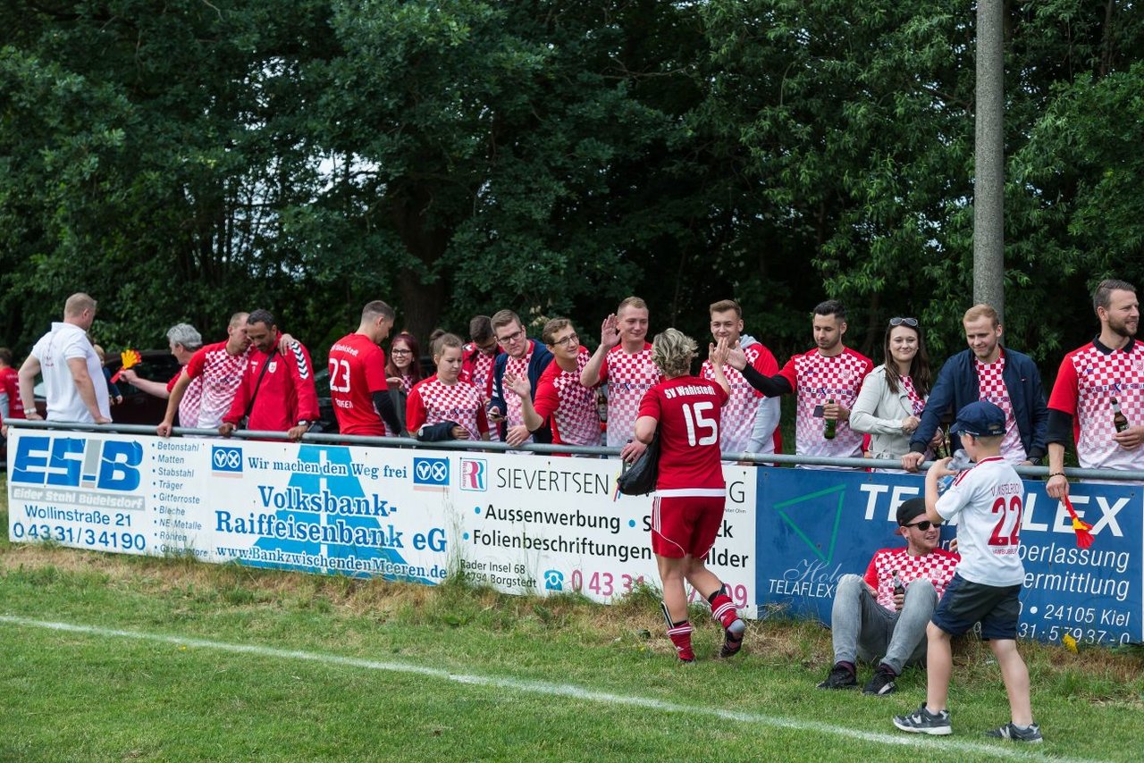 Bild 93 - Aufstiegsspiel SG Borgstedt/Brekendorf - SV Wahlstedt : Ergebnis: 1:4